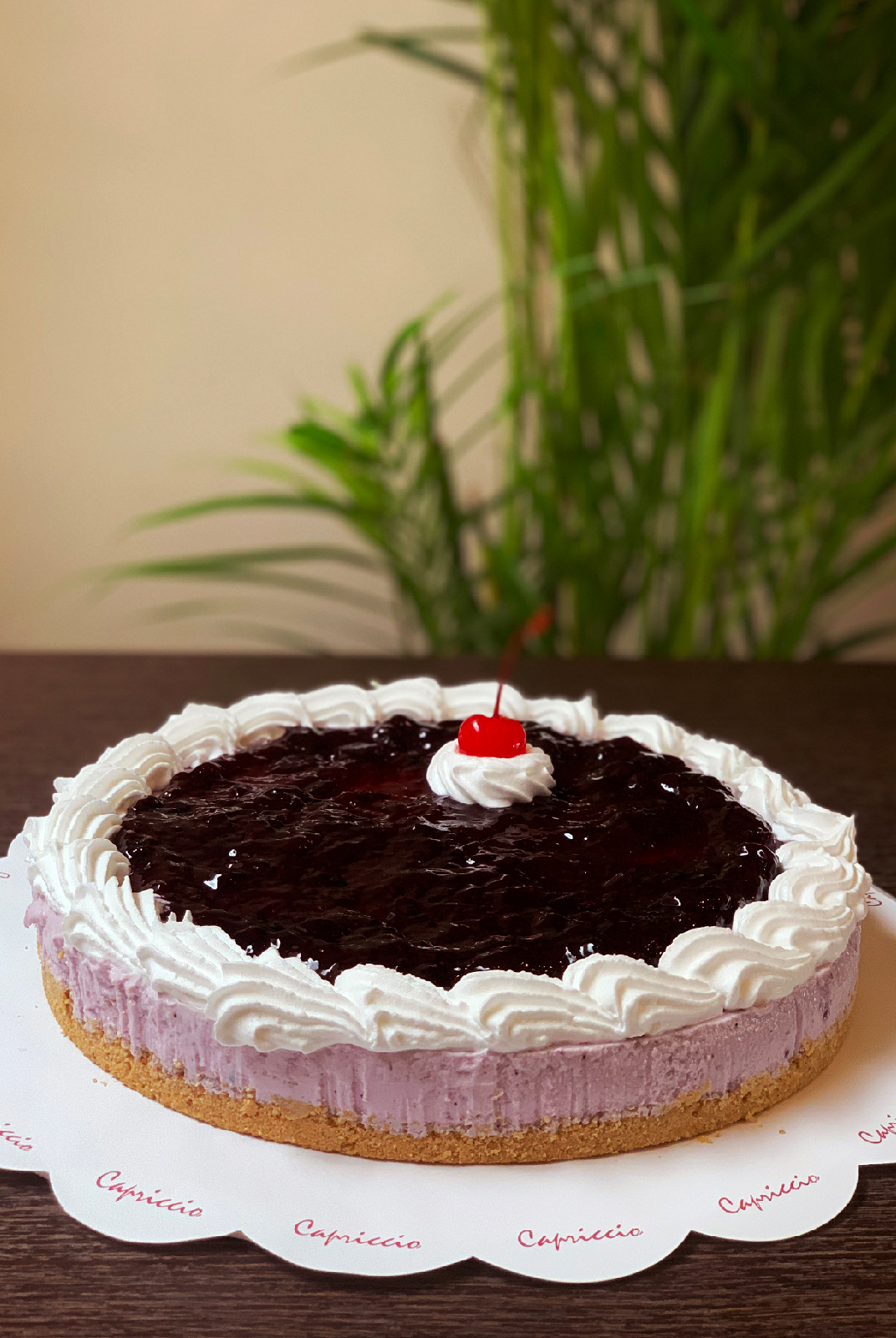 Cheesecake de arándanos